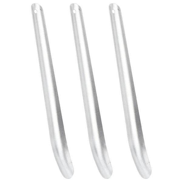 Raspadores de sudor para caballos 3 uds aluminio plateado D