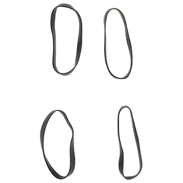 Bandas de trenzas de caballo silicona negro 500 unidades M 5