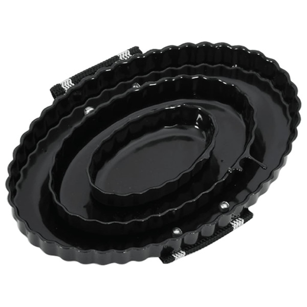 Rascadera almohaza 3 unidades acero negro M 5