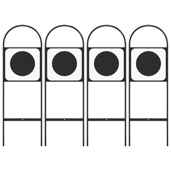 Marcadores de adestramento 4 pcs aço M 2