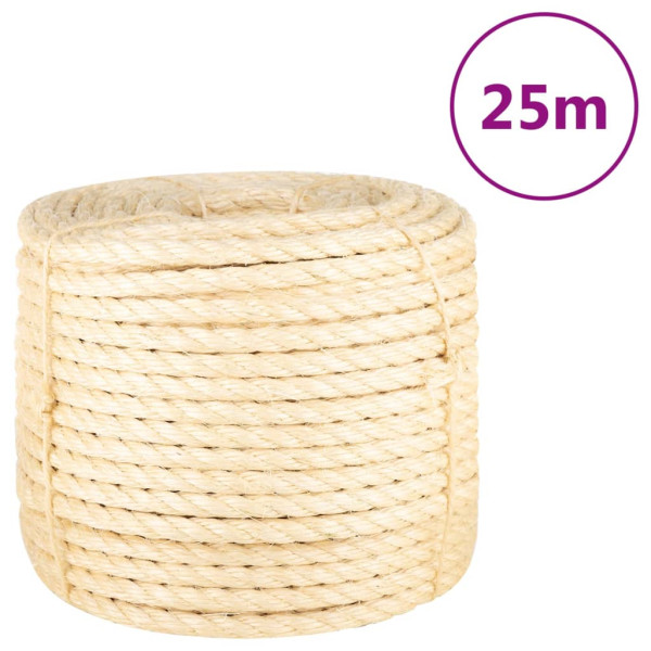 Cuerda 100% sisal 14 mm 25 m D