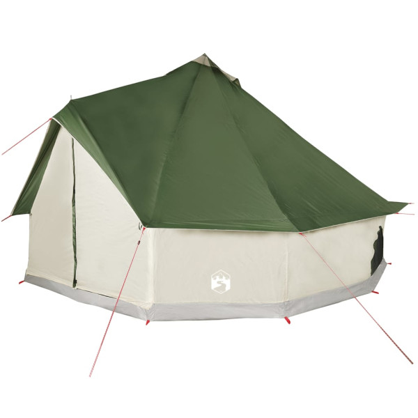 Tenda familiar tipi para 10 pessoas impermeável verde M 5