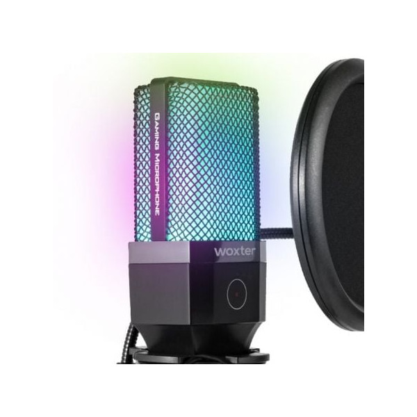 Micrófono woxter mic studio 65 rgb/ usb 2.0 M 3
