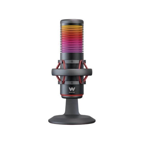 Micrófono Woxter MIC STUDIO 70 RGB negro D