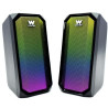 Altavoces con bluetooth woxter big bass 97 bt/ 20w/ 2.0 2
