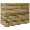 Jardinera madera de pino impregnada 90x40x68.5 cm 2