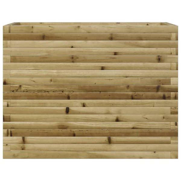 Jardinera madera de pino impregnada 90x40x68.5 cm M 5