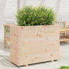 Jardinera madera maciza de pino 90x40x72.5 cm 3