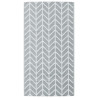 Alfombra de exterior PP gris 80x150 cm 2