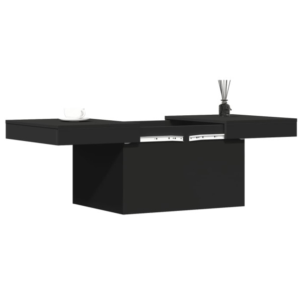 Mesa de centro 100x55x40 cm derivados de madeira preto M 4