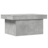 Mesa de centro madera de ingeniería gris hormigón 100x55x40 cm 2