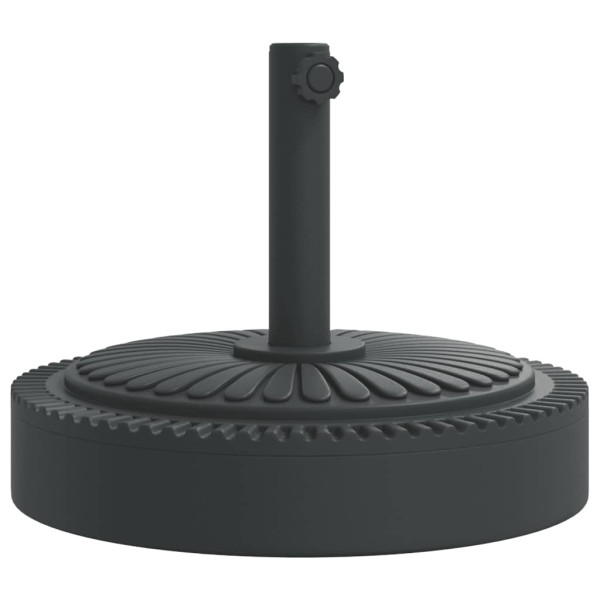 Base de sombrilla semicircular para palos de Ø38/ 48 mm 25 kg M 2