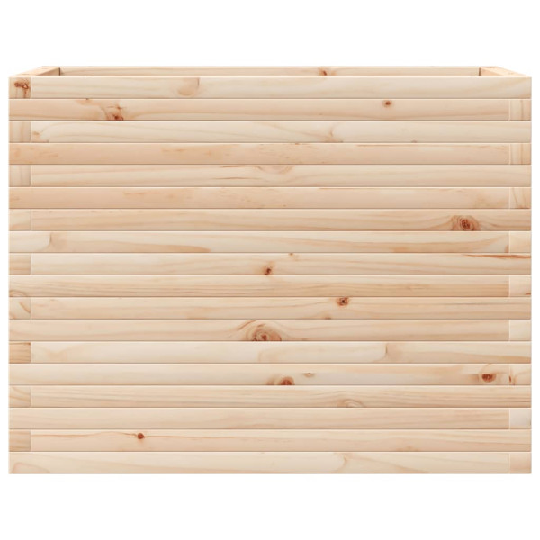 Jardinera madera maciza de pino 90x40x68.5 cm M 5