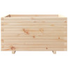 Jardinera madera maciza de pino 90x60x49.5 cm 5