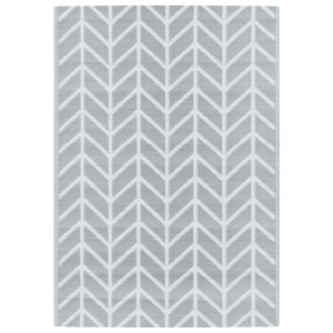 Tapete de exterior 120x180 cm 140x200 PP cinzento H