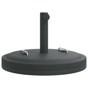 Base de sombrilla redonda con asas para palo Ø38/48 mm 25 kg H
