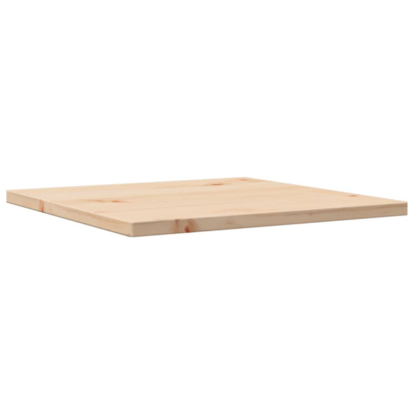 Tablero de mesa cuadrado madera maciza de pino 50x50x1.7 cm M 4
