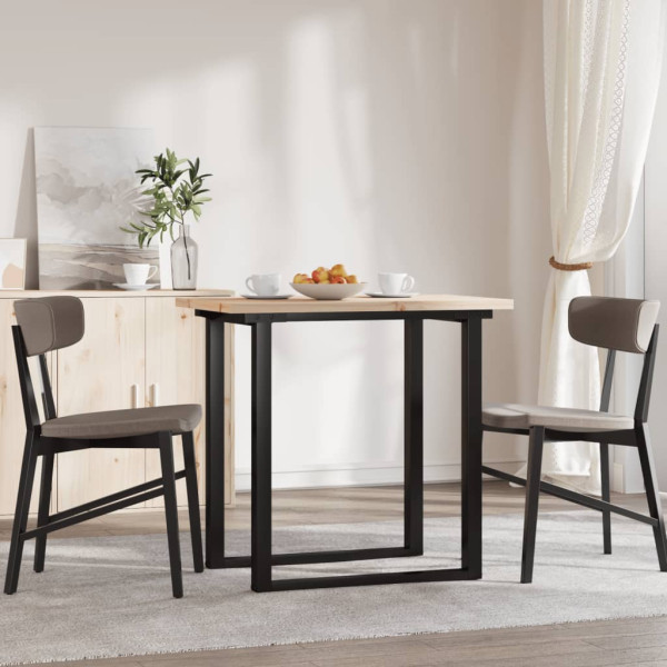 Tablero de mesa rectangular madera maciza pino 80x50x2.5 cm M 3