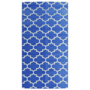 Tapete de exterior 80x150 cm ARAKIL PP azul H