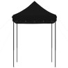 Tienda de fiesta plegable Pop-Up negro 200x200x306 cm 4