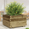 Jardinera madera de pino impregnada 80x80x49.5 cm 3