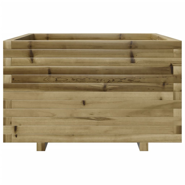 Jardinera madera de pino impregnada 80x80x49.5 cm M 5