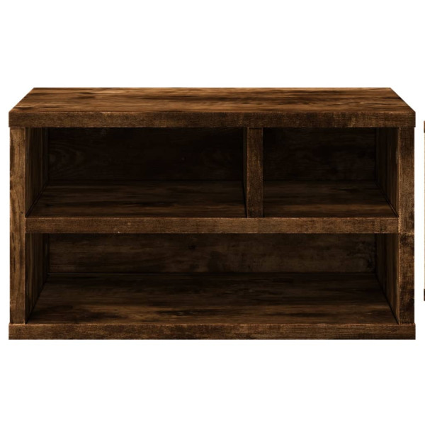 Soporte impresora madera ingeniería roble ahumado 40x32x22.5 cm M 5