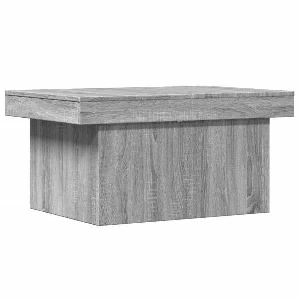 Mesa de centro 100x55x40 cm derivados de madeira cinza sonoma M 2