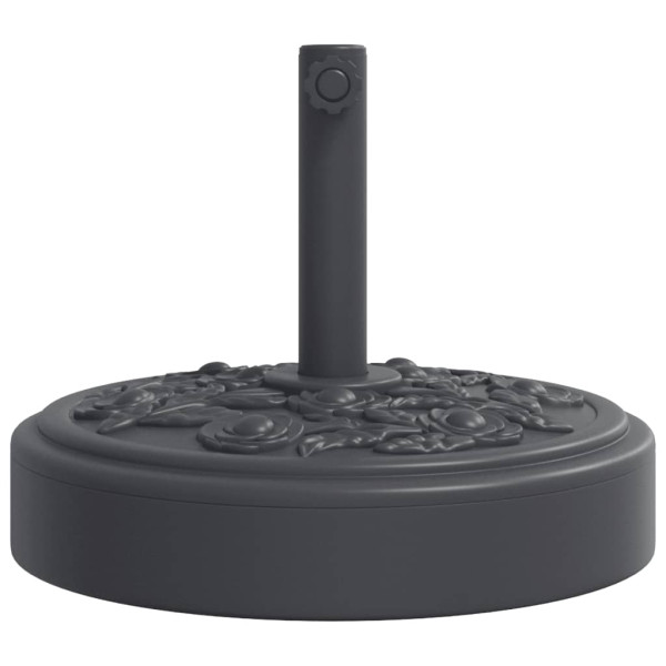 Base de sombrilla semicircular para palos de Ø38/ 48 mm 25 kg M 4