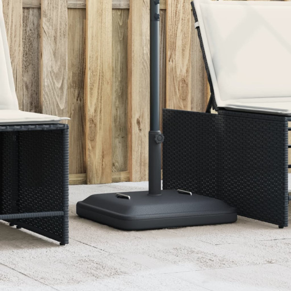 Base de sombrilla cuadrada con asas para palo Ø38/48 mm 27 kg D