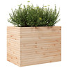 Jardinera madera maciza de pino 90x60x68.5 cm 4