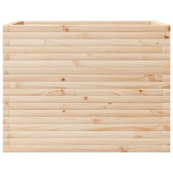 Jardinera madera maciza de pino 90x60x68.5 cm M 5