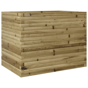 Jardinera madera de pino impregnada 90x60x68.5 cm H