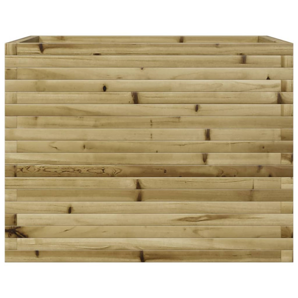 Jardinera madera de pino impregnada 90x60x68.5 cm M 5