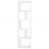 Estantería/divisor madera contrachapada blanco 45x24x159 cm 3