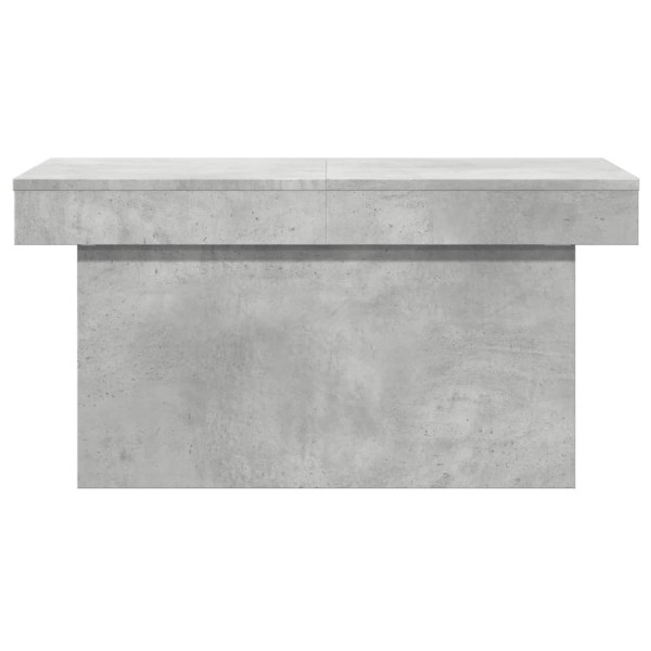 Mesa de centro 80x55x40 cm derivados de madeira cinza cimento M 5