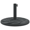 Base de sombrilla semicircular para palos de Ø38/48 mm 12 kg 5
