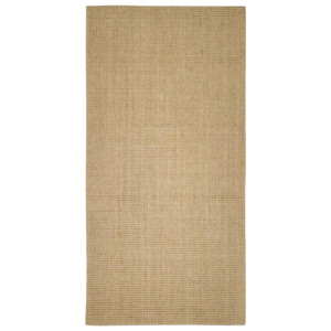 Tapete de sisal para poste arranhador 100x200 cm H