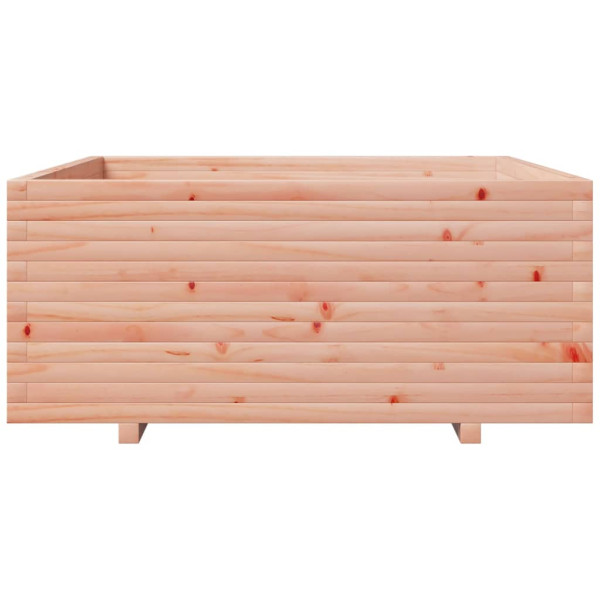 Jardinera madera maciza de abeto Douglas 110x110x49.5 cm M 5
