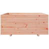 Jardinera madera maciza de abeto Douglas 110x110x49.5 cm 5