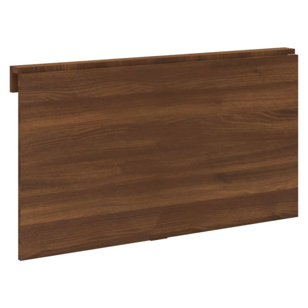 Mesa de pared plegable contrachapada marrón roble 100x60x56 cm M 5