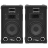Colunas de palco Hifi profissionais passivas 2 pcs 800 W preto 3