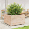 Jardinera madera maciza de pino 80x80x49.5 cm 1