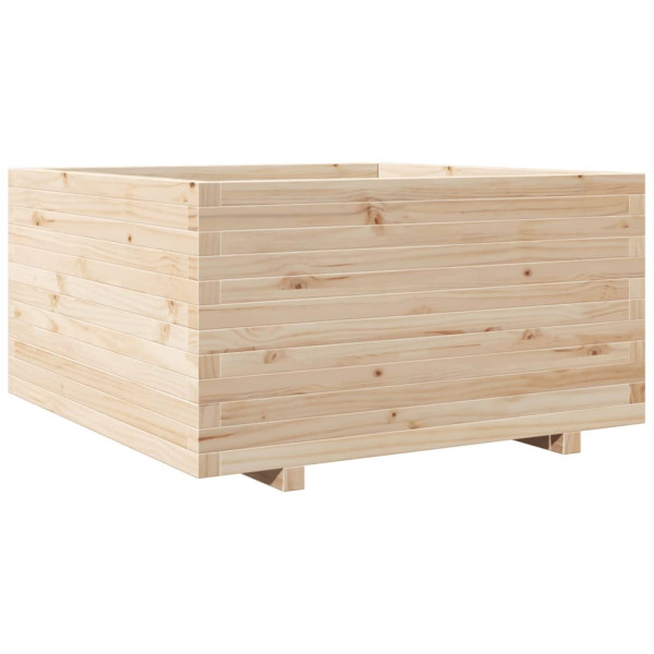 Jardinera madera maciza de pino 90x90x49.5 cm M 2