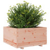 Jardinera madera maciza de abeto Douglas 90x90x49.5 cm 4