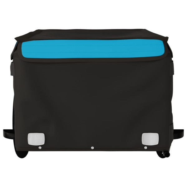 Remolque para bicicleta hierro negro y azul 45 kg M 5