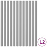 Mangas em espuma p/ postes de trampolim 12 pcs 92.5 cm cinzento 1