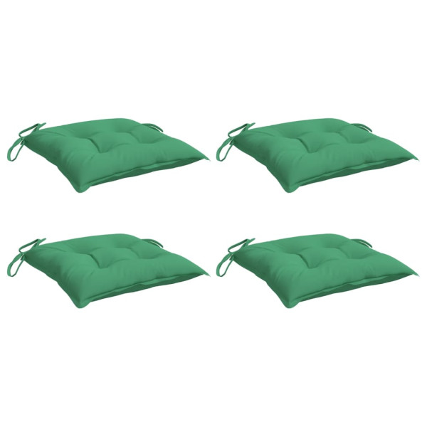 Almofadões para móveis de paletes 4 pcs tecido oxford verde M 3