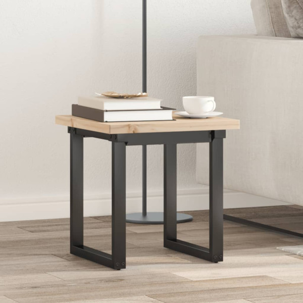 Tablero de mesa cuadrado madera maciza de pino 40x40x2.5 cm M 3
