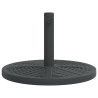 Base de sombrilla semicircular para palos de Ø38/48 mm 12 kg 4